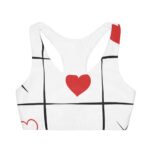 Girls' Double Lined Seamless Sports Bra (AOP)