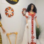 Elegant Ethiopian & Eritrean Habesha Dress | Traditional Handwoven Kemis | Custom Sizing Available